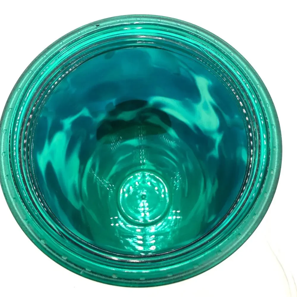 Starbucks Teal Turquoise Green Blue Wave 24 Oz Venti Tumbler